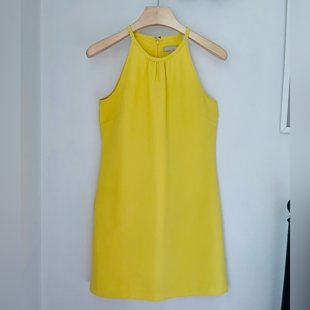 Banana Republic Yellow Mini Dress - Picture 2 of 5
